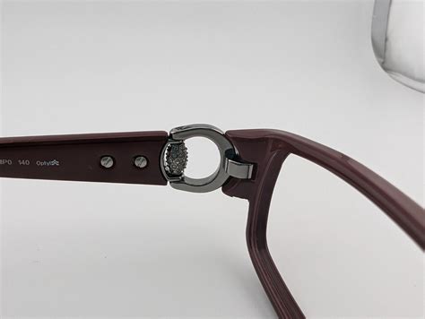 Rare Authentic Gucci GG 3553 IPO Burgundy 52mm Eyeglasses 